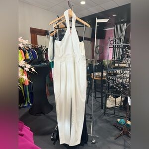 Lita by Ciara White Jumpsuit,XL